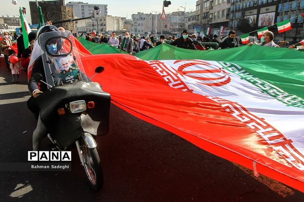 راهپیمایی یوم الله ۲۲ بهمن در تهران- 3