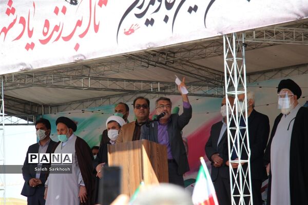 راهپیمایی 22 بهمن  در مشهد مقدس