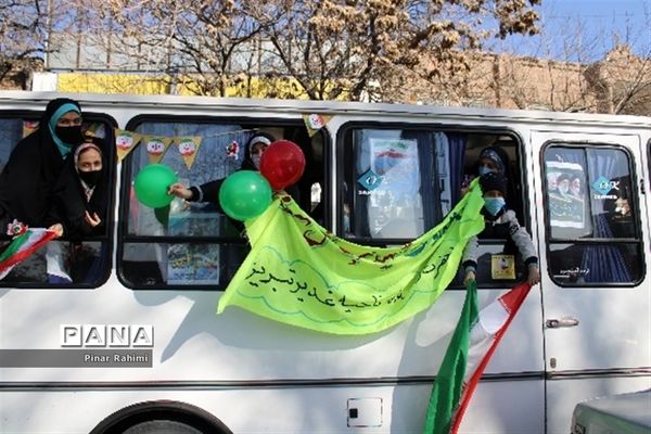 برگزاری رژه موتوری و خودرویی  در تبریز