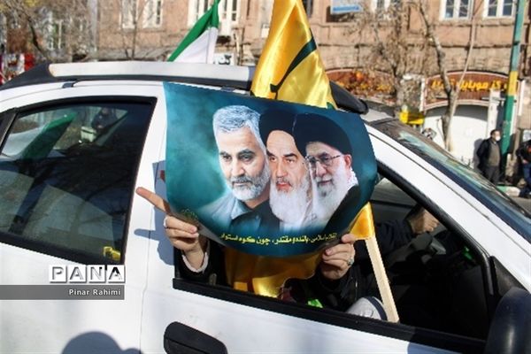 برگزاری رژه موتوری و خودرویی  در تبریز