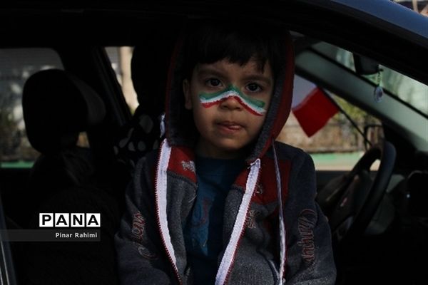 برگزاری رژه موتوری و خودرویی  در تبریز