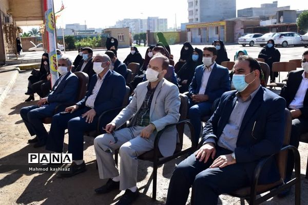 افتتاح سالن  نمازخانه و سالن مطالعه دبیرستان شاهد بنت الهدی صدر