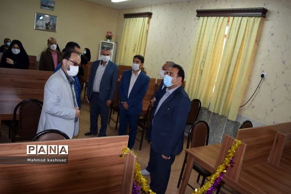 افتتاح سالن  نمازخانه و سالن مطالعه دبیرستان شاهد بنت الهدی صدر