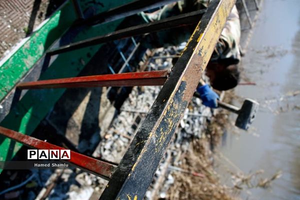 تخریب اسکله‌های بابلرود