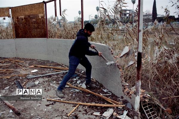 تخریب اسکله‌های بابلرود