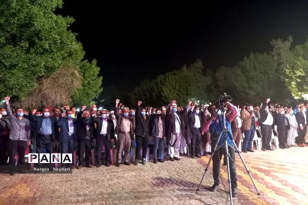 جشن بزرگ پیروزی انقلاب در شهرستان امیدیه