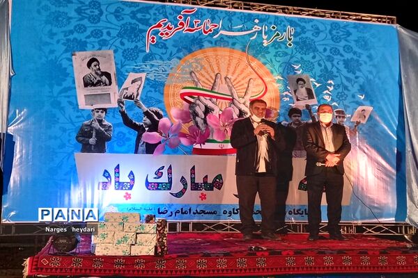 جشن بزرگ پیروزی انقلاب در شهرستان امیدیه