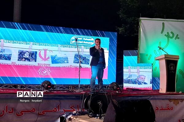 جشن بزرگ پیروزی انقلاب در شهرستان امیدیه