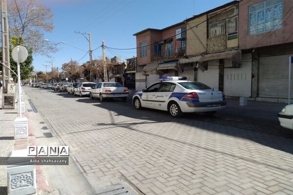 راهپیمایی خودرویی 22 بهمن درشهرستان نی ریز