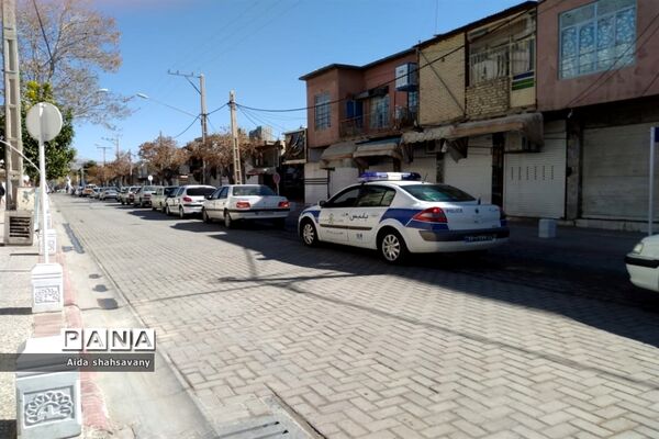 راهپیمایی خودرویی 22 بهمن درشهرستان نی ریز