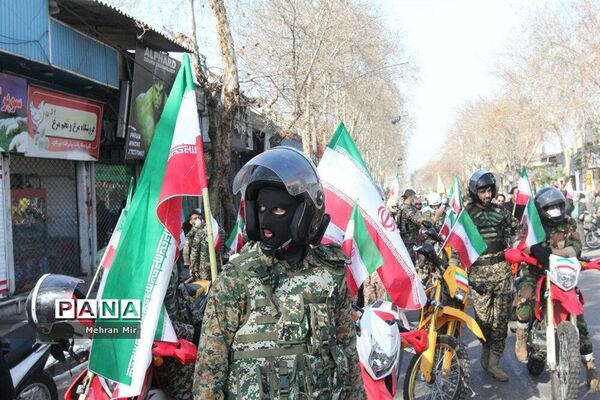 راهپیمایی ۲۲ بهمن در گلستان