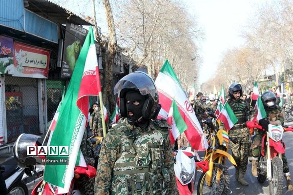 راهپیمایی ۲۲ بهمن در گلستان