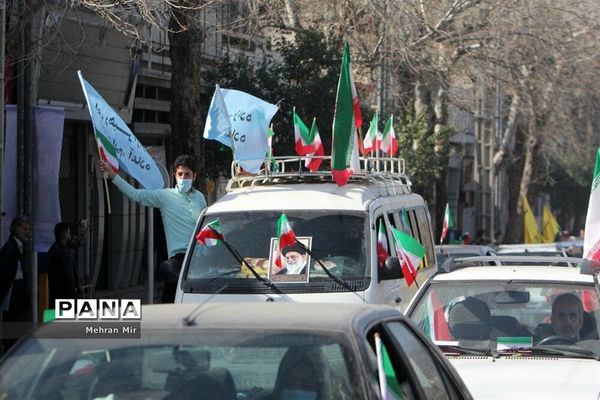 راهپیمایی ۲۲ بهمن در گلستان