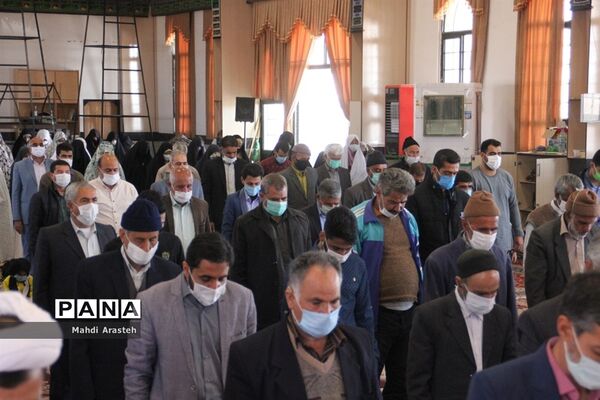 برگزاری سی وسومین نمازجمعه سال1399درشهرستان خوسف