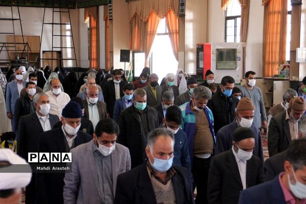 برگزاری سی وسومین نمازجمعه سال1399درشهرستان خوسف