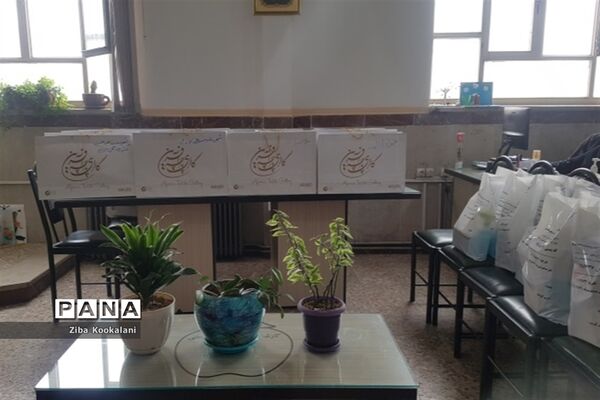 توزیع اقلام بهداشتی در مدارس شهرستان قدس