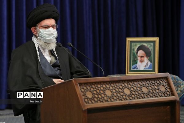 ارتباط تصویری مردم آذربایجان شرقی با رهبر انقلاب به‌مناسبت سالروز قیام ۲۹ بهمن مردم تبریز