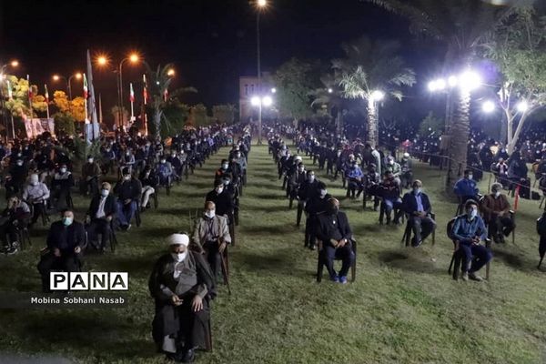 مراسم عزاداری شهادت امام هادی (ع) در بوشهر