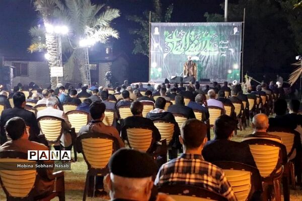 مراسم عزاداری شهادت امام هادی (ع) در بوشهر