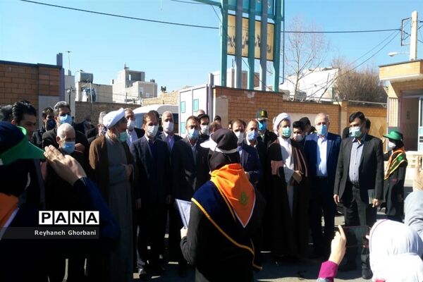 افتتاح مدرسه شهدای بانک رفاه کارگران در رباط‌کریم