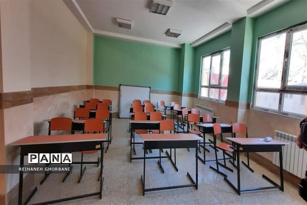 افتتاح آموزشگاه شهدای بانک رفاه کارگران روستای منجیل آباد شهرستان رباط کریم