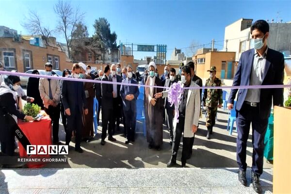 افتتاح آموزشگاه شهدای بانک رفاه کارگران روستای منجیل آباد شهرستان رباط کریم