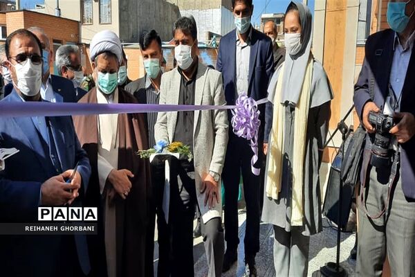 افتتاح آموزشگاه شهدای بانک رفاه کارگران روستای منجیل آباد شهرستان رباط کریم