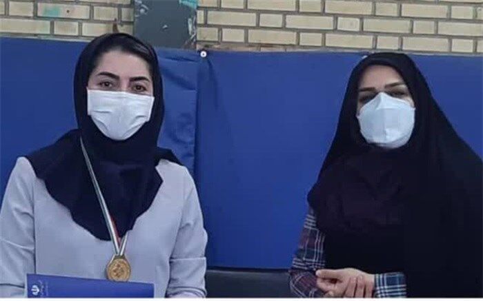 درخشش معلم تربیت بدنی آموزش و پرورش ناحیه دو شهرری در مسابقات استانی فرهنگیان