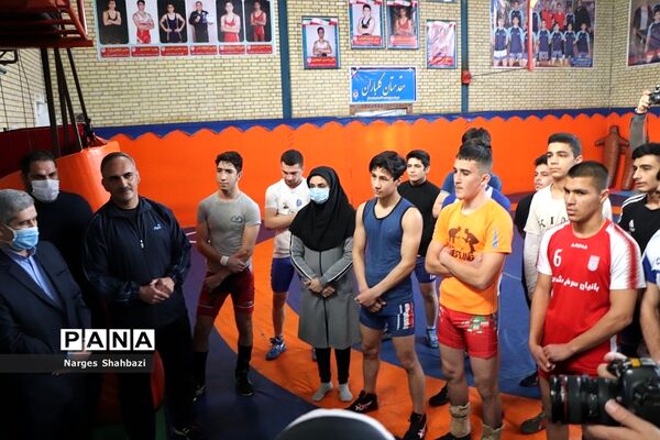 افتتاح سالن ژیمناستیک و بازدید از سالن کشتی در شهرقدس