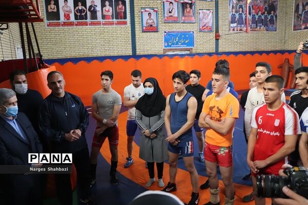 افتتاح سالن ژیمناستیک و بازدید از سالن کشتی در شهرقدس