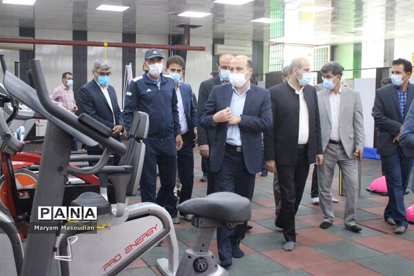 افتتاح سالن‌های بدنسازی، کانون حرکات اصلاحی و تندرستی در مجموعه ورزشی آزادگان  بوشهر