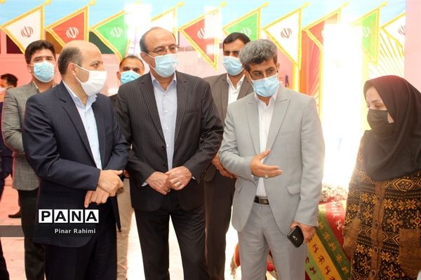 بازدید مدیرکل تربیت بدنی و فعالیت‌های ورزشی وزارت آموزش و پرورش  از مدرسه شهید معینی  بوشهر