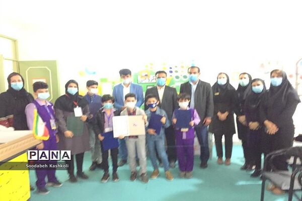 تقدیر از دانشمندان و پژوهشگران کوچک دبستان شهید کاوه بوشهر