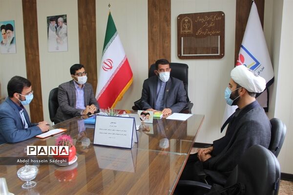 جلسه مشترک امر به معروف و نهی از منکر استان و پایگاه مجازی  استان بوشهر