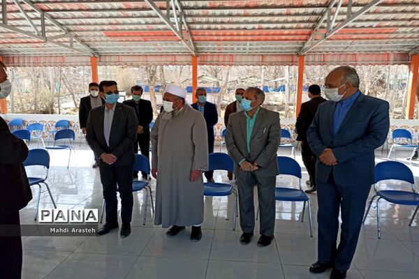 افتتاح استخر اردوگاه پیشتازان انقلاب شهرستان مرزی درمیان با حضور معاون وزیرآموزش و پرورش