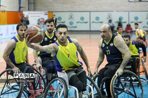 فینال جام حذفی بسکتبال با ویلچر مردان