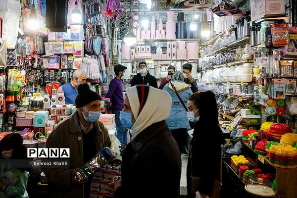 خرید کرونا از بازار شب عید