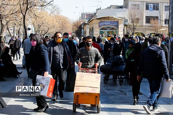 خرید کرونا از بازار شب عید