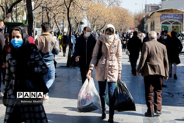 خرید کرونا از بازار شب عید