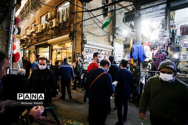 خرید کرونا از بازار شب عید