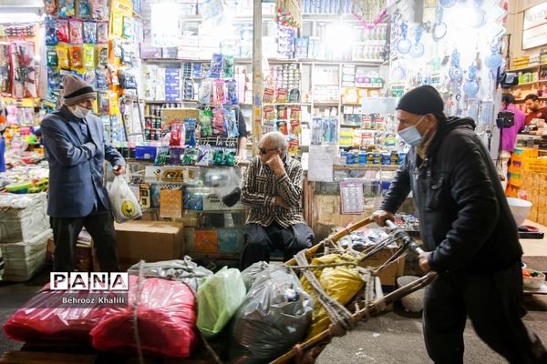 خرید کرونا از بازار شب عید