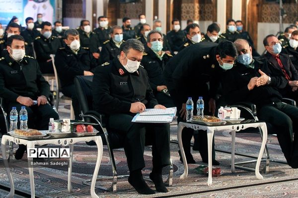 مراسم افتتاحیه طرح های عمرانی فرماندهی انتظامی تهران بزرگ