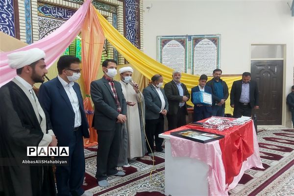 تقدیر ویژه از مقام ممتاز جشنواره نوغلامان حسینی در روستای رزق آباد کاشمر