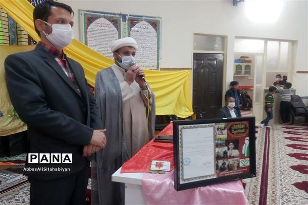 تقدیر ویژه از مقام ممتاز جشنواره نوغلامان حسینی در روستای رزق آباد کاشمر