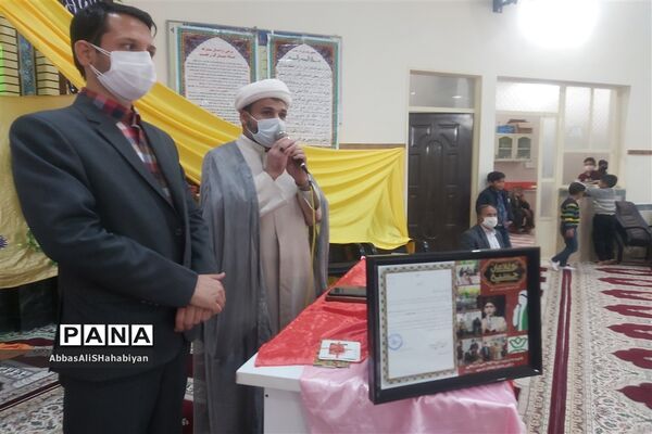 تقدیر ویژه از مقام ممتاز جشنواره نوغلامان حسینی در روستای رزق آباد کاشمر