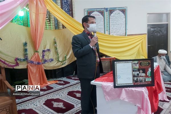 تقدیر ویژه از مقام ممتاز جشنواره نوغلامان حسینی در روستای رزق آباد کاشمر