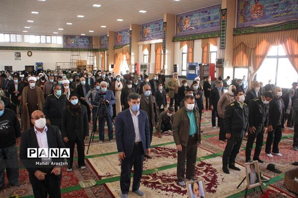 برگزاری سی و پنجمین  نمازجمعه سال1399درشهرستان خوسف