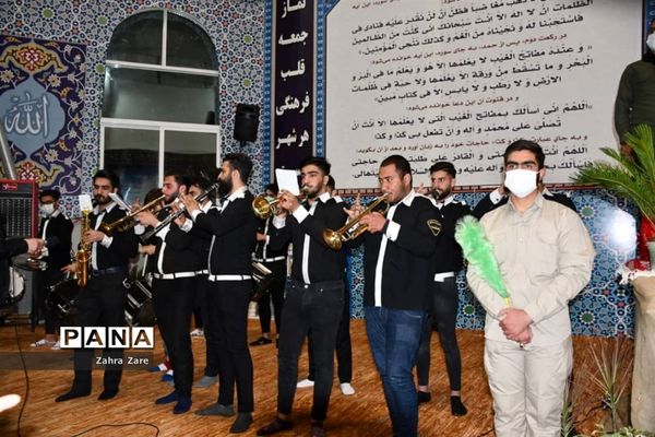 وداع با پیکر شهید «منوچهر تقدسی» در محمودآباد