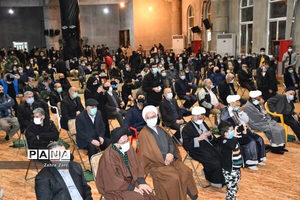 وداع با پیکر شهید «منوچهر تقدسی» در محمودآباد