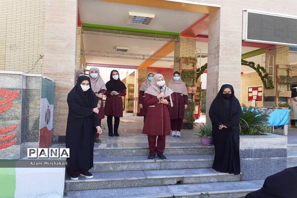 مراسم اختتامیه طرح کوچ و طرح بوم دبیرستان شهید سهام خیام  بوشهر